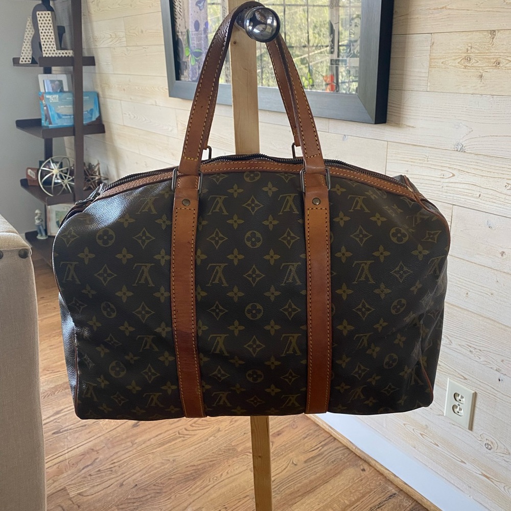 Louis Vuitton Brown Monogram Duffel Bag